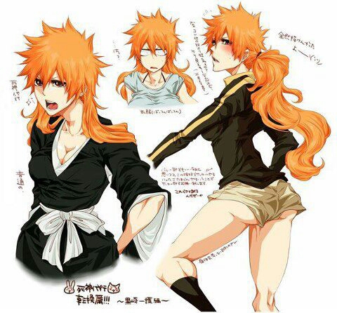 Genderbender Ichigo Makes Me Feel Gay Xd